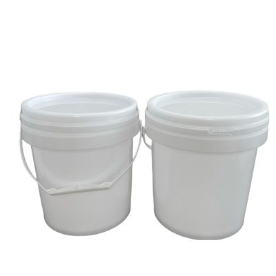 Seau en plastique écologique 3L 4L 5L avec couvercle personnaliser épaisseur de 1,0 à 2,5 mm
