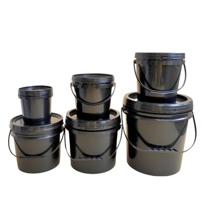 Accessoires pour les récipients de fruits de mer Un seau en plastique de 1 gallon avec couvercle et poignée inclus