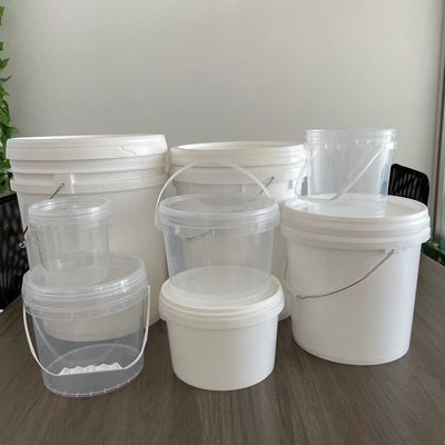 Accessoires pour les récipients de fruits de mer Un seau en plastique de 1 gallon avec couvercle et poignée inclus