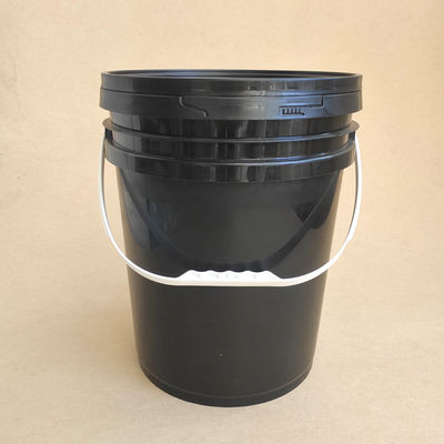 1.0-2,5 mm épaisseur GAP/ISO/FDA Seau en plastique approuvé pour la peinture en 5L 10L 20L 25L 30L