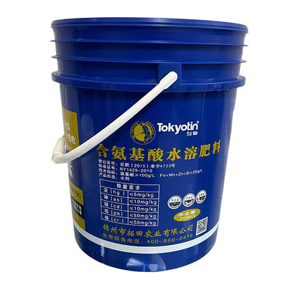Seau de peinture scellé de 10L avec transfert thermique ou IML et accessoires pour écran de soie d'impression