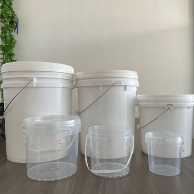 10,0 à 2,5 mm Épaisseur 20 litres Seau en plastique pour peinture Seau robuste Couvercle et poignée