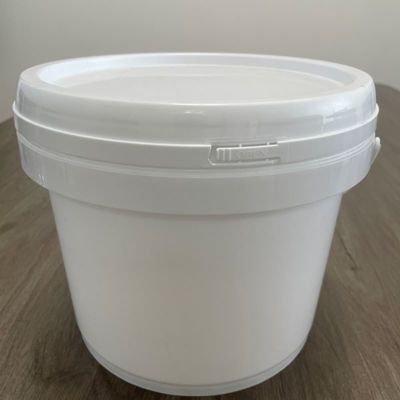 10,0 à 2,5 mm Épaisseur 20 litres Seau en plastique pour peinture Seau robuste Couvercle et poignée