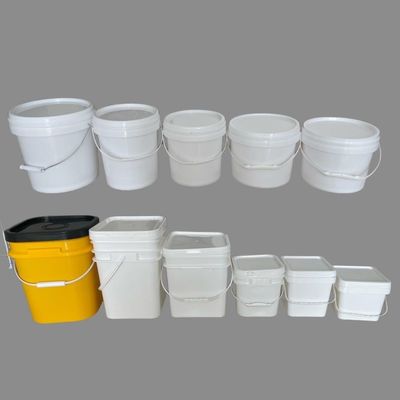 Personnaliser des cornichons des seaux de nourriture 2L 3L 4L 5L 10L 5L 5Gallon 7Gallon Seau en plastique avec couvercle scellé
