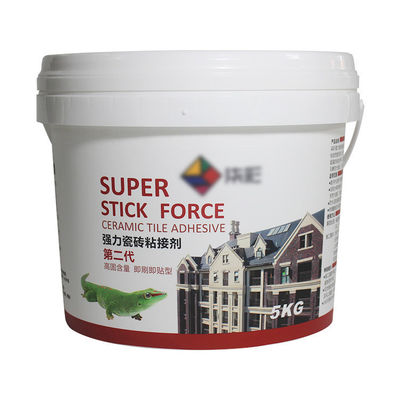 1 gallon de cuves de produits laitiers de yaourt de crème glacée de nourriture de seau en plastique avec couvercle et de polypropylène