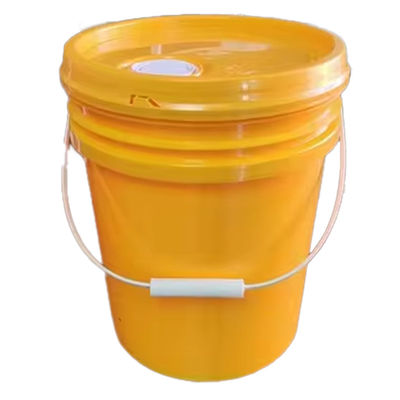 Bouteille en plastique de graisse de 5 gallons personnalisée avec poignée de couvercle et impression par transfert de chaleur