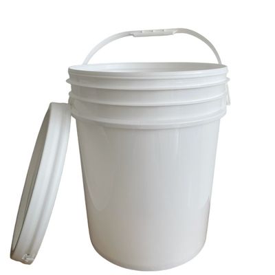 Personnaliser du polypropylène 20L 25L Bouteille en plastique rond contenant pour les cornichons et durable
