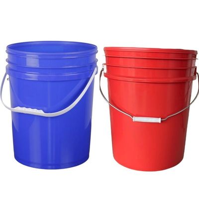 Personnaliser du polypropylène 20L 25L Bouteille en plastique rond contenant pour les cornichons et durable