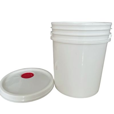 Bouteille en plastique personnalisée de 5 et 6 gallons pour le transfert de chaleur et l'impression d'huile lubrifiante 20L et 25L