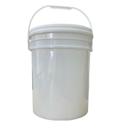 Bouteille en plastique ronde et durable de 18 litres et 5 gallons avec un couvercle pour emballage de peinture