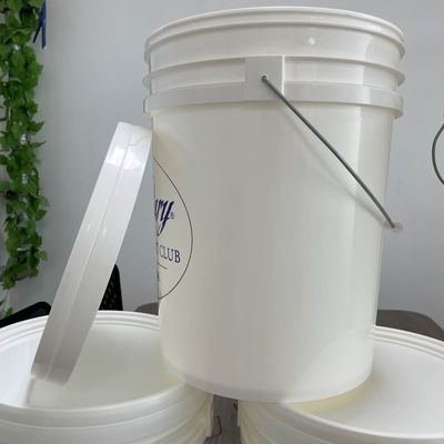 5 Gal Bouteille ronde Seau en plastique