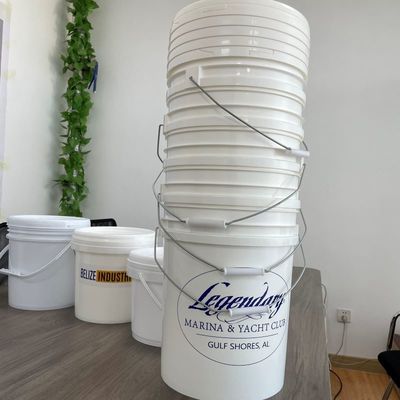 5 Gal Bouteille ronde Seau en plastique