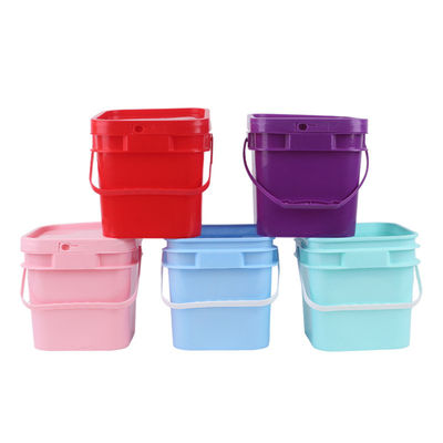 Seau en plastique sans danger pour les aliments 1L - 25L Seau avec couvercle à températeur
