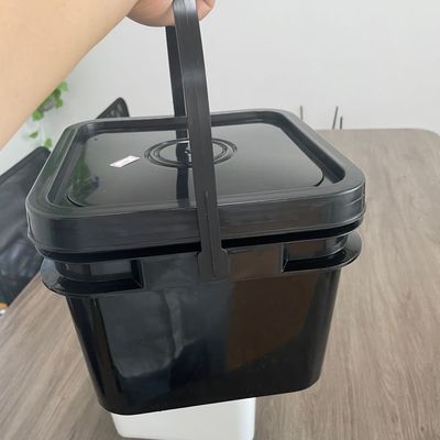 Seau en plastique sans danger pour les aliments 1L - 25L Seau avec couvercle à températeur