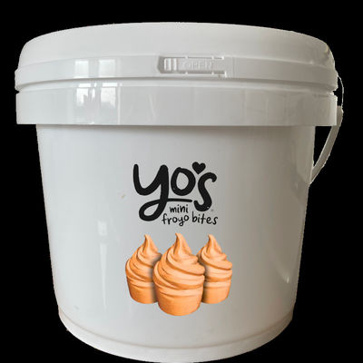 échantillon gratuit de seau en plastique de qualité alimentaire 2 Gal 8L