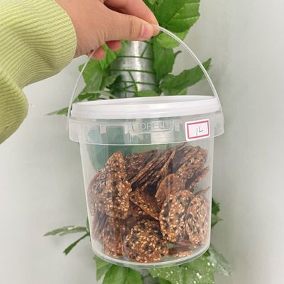 Prix d'usine Seau en plastique 1L 2L 3L 4L 5L Contenant alimentaire